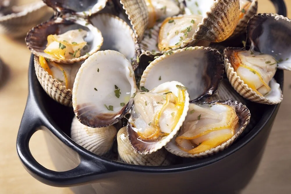 COCKLE WITH GARLIC BUTTER 500G X 20PK/CTN