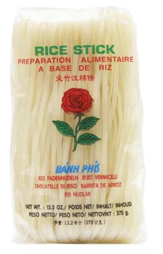 ROSE RICE STICK 3 MM 尖竹汶粿條 x 1kg x 15pk/ctn