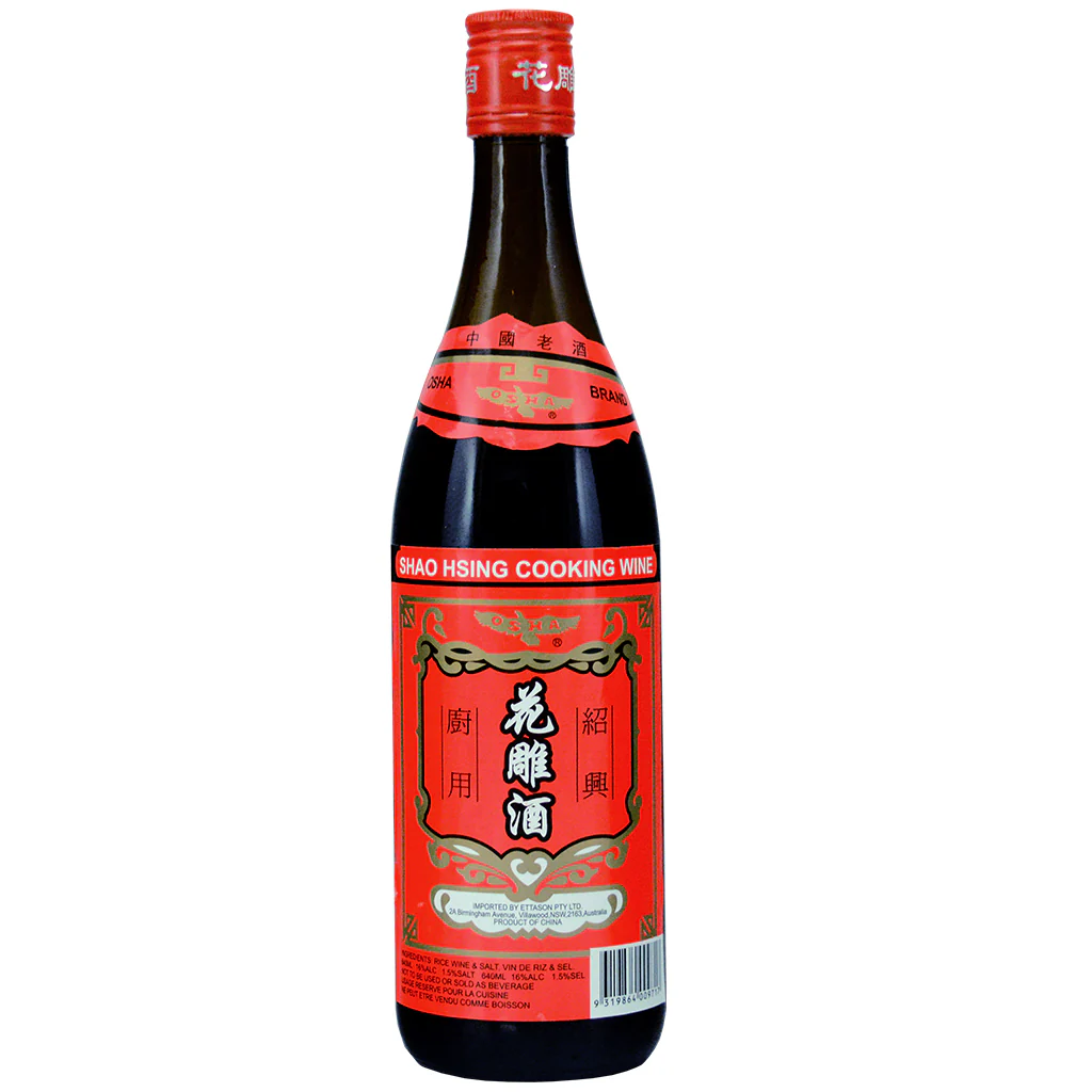 HAC SHAOXING COOK WINE 640ml x12bot/ctn