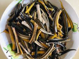 EEL SLICED YELLOW A/KING  227gm x 48pk/ctn