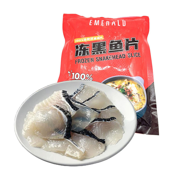 SNAKEHEAD SLICED FILLET EMERALD 黑鱼片500gx20/ctn