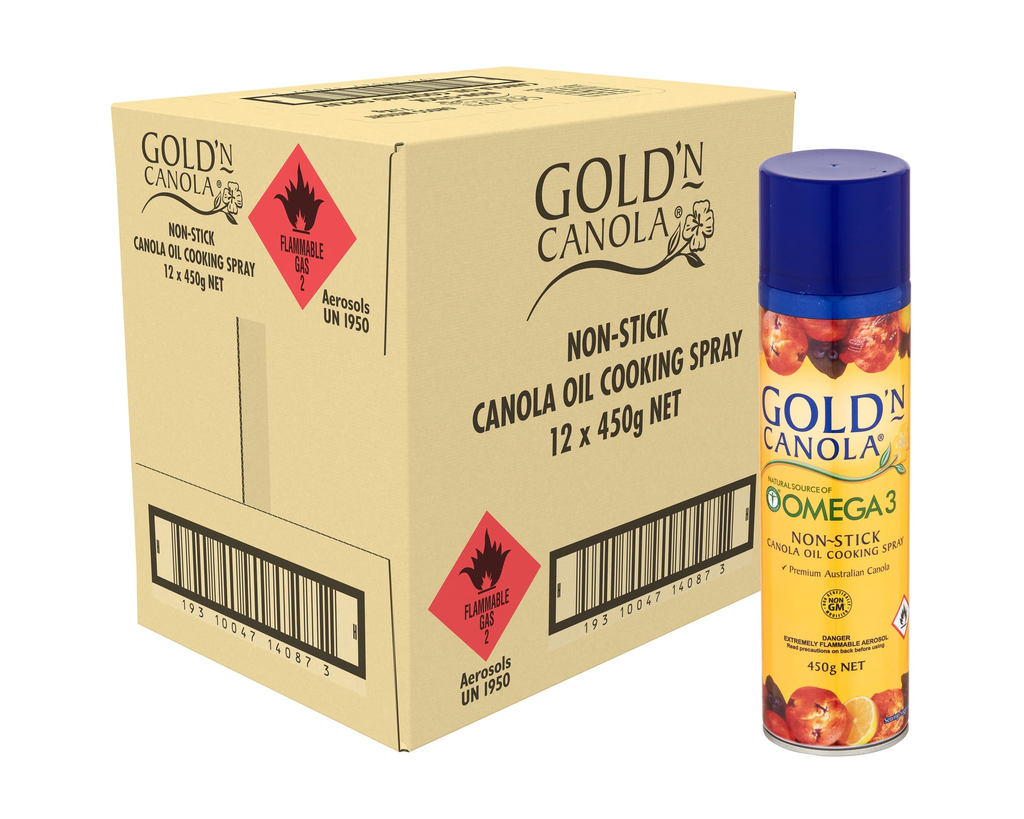 GF GOLD N CANOLA OIL SPRAY 450g x 12/ctn