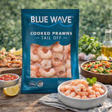 PRAWNS COOKED MEAT 26/30 B/KING&WAVE 10pk/ctn