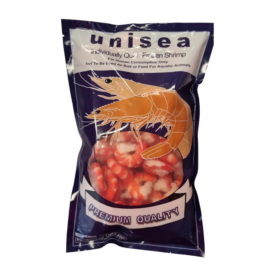 PRAWNS COOKED 90/120 UNISEA 10pk/ctn