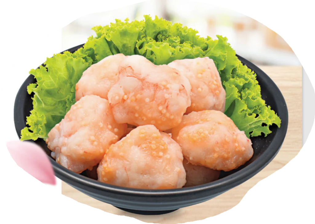 SHRIMP BALLS WITH ROE S/BREW 450g x 20pk/ctn