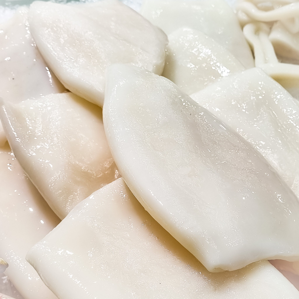 SQUID TUBES 40/60 CLEANED SSS 1kg x 10pk/ctn