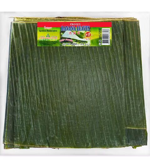 FROZEN BANANA LEAVES CUT 香蕉叶1kg x 12pk/ctn