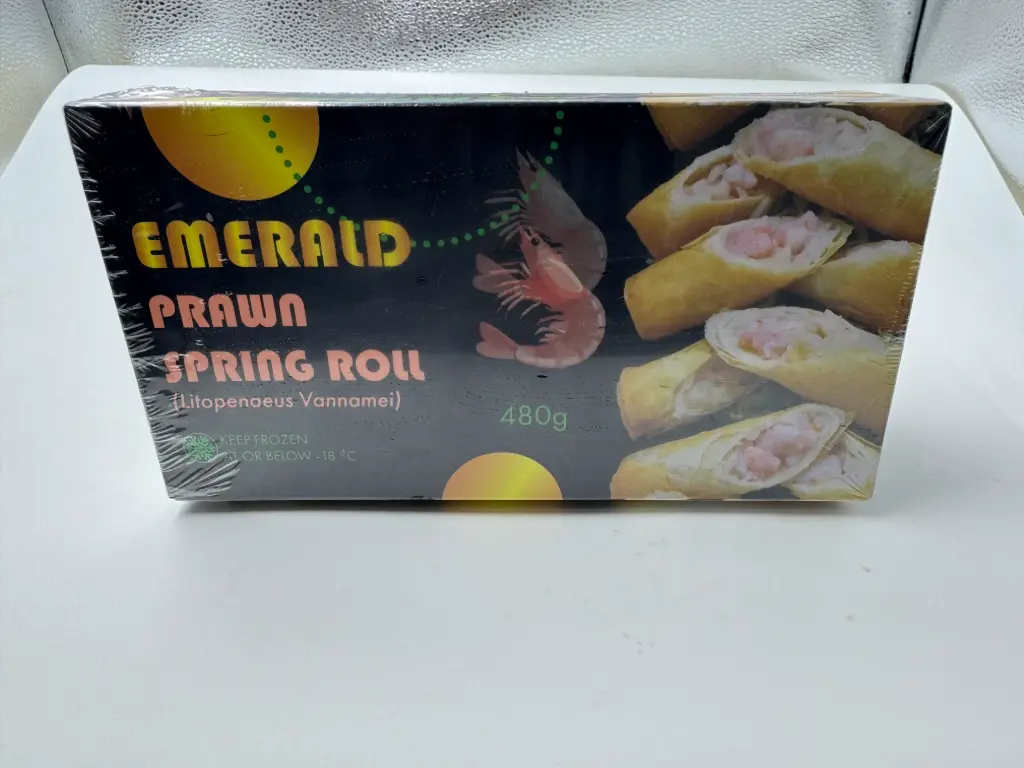 PRAWN SPRING ROLL 40g EMERALD 480G X 24PK/CTN