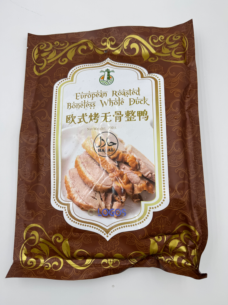 EURO WHOLE DUCK PORTION LOGOS 700gx15pk/ctn