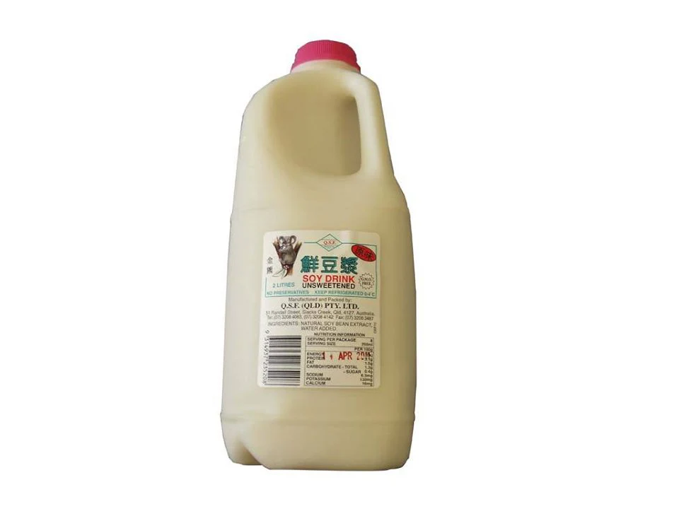 QSF SOYA DRINK UNSWEET 2L (bottle) 