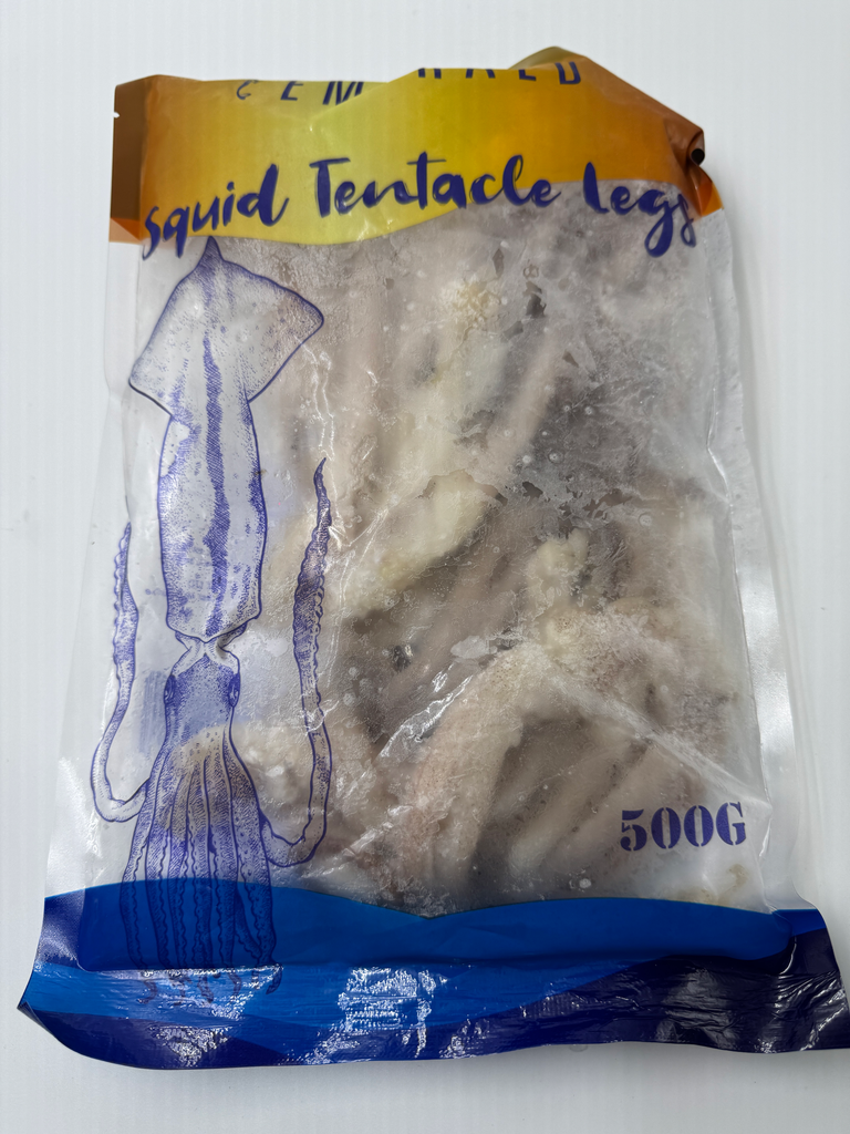 SQUID TENTACLES EMERALD 500g x 20pk /ctn