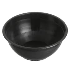[CMG12050BK] GENFAC 1050 BLACK RND BOWL 400pcs/ctn