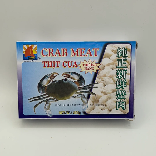 [CRMEATCHEN4(I)] CRAB MEAT CHEN 400gm x 30pk/ctn