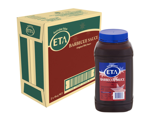 [DRBBQETA4] GF ETA BBQ SAUCE EZYGRIP 4kg x 2ea/ctn