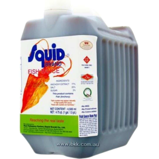 [DRIFSS45] SQUID BRAND FISH SAUCE4.5l x 3bt/ctn