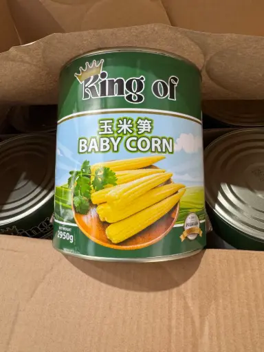 [DRKOCBCW2950] KO CANNED BABY CORN WHL 玉米笋 2950g x 6/ctn