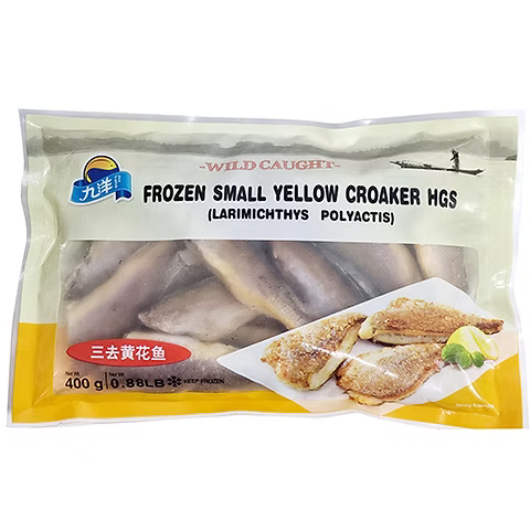 [FWYCR400(I)] YELLOW CROAKER HEADLESS UFE (5002) 400g x20pk/ctn