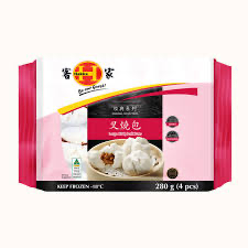[HAFZBBQ280G] HAKKA BUN BBQ PORK MED 280G (4PCS) 12PK/CTN
