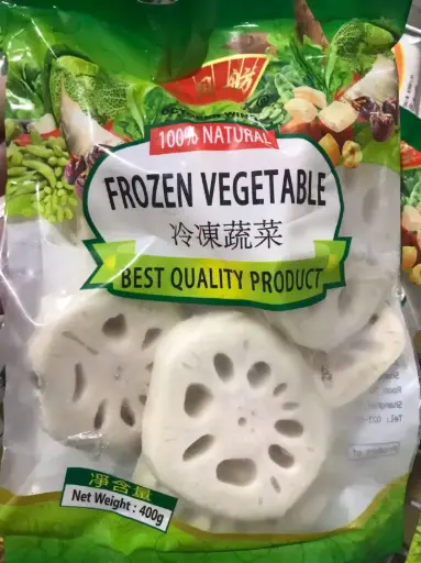[LOTTHICK] LOTUS ROOT THICK CUT O/WING 400gx25PK/CTN