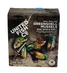 [MUWHNZUN(I)] MUSSEL WHOLE SHELL NZ 1kg x 10pk/ctn