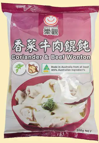 [SMICOBG] SMILE CORIANDER AND BEEF GYOZA 450g x 12pk/ctn