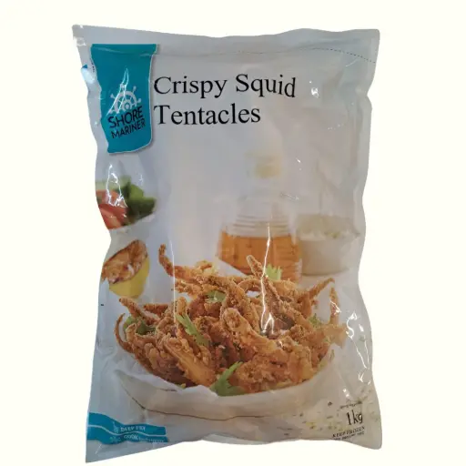 [SQTENCR(I)] SQUID TENTACLE CRISPY 1kg x 5pk/ctn