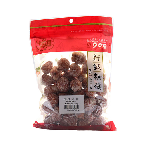 [SWEETDATE] D/PEACH DATE SWEET 蜜枣 500gx40/ctn