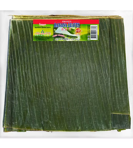 [YFBL4] FROZEN BANANA LEAVES CUT 香蕉叶1kg x 12pk/ctn