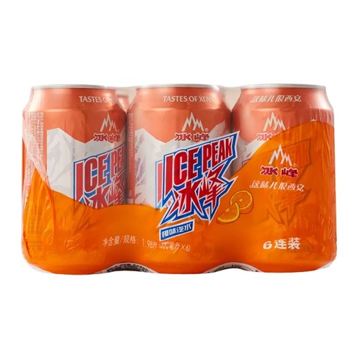 [BFJZW] BF ORANGE FLAVOUR 冰峰橘子味 330ml x 24/ctn