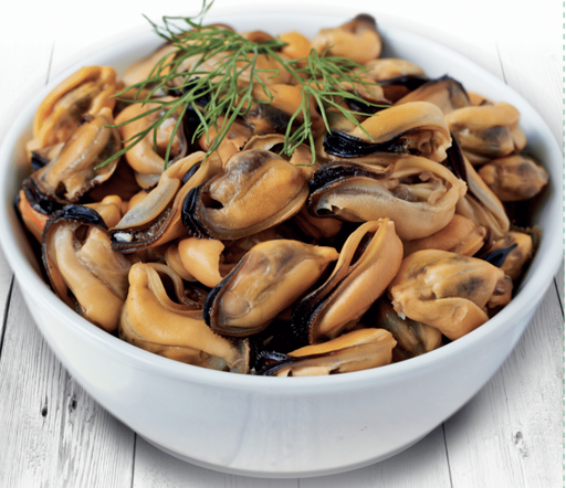 [MUMLSSS(I)] MUSSEL MEAT CHINA SSS 1kg x 12pk/ctn