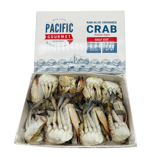 [CRHCUTL(I)] CRAB 1/2 CUT L P/G 1kg x 12pk/ctn