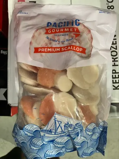 [SC30IQF(I)] SCALLOP ROE ON 30/40 VIET P/G 1kg x 10pk/ctn