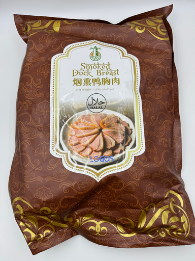 [SMDBLGS] SMOKED DUCK BREAST LOGOS 2.5kgx4pk/ctn