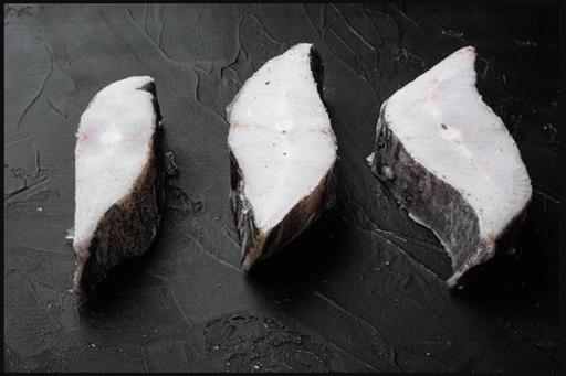 [HALIBEME(I)] HALIBUT STEAK EMERALD 360g x 30pk/ctn 